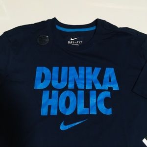 NWT Nike Dri-Fit Dunkaholic Casual Athletic T-Shirt Basketball Mens Size XXL NEW
